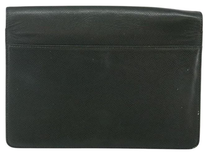 LOUIS VUITTON Pochette Kourad in Taiga Borsa Clutch Épicea M30194 LV Auth th6361 - vista 3
