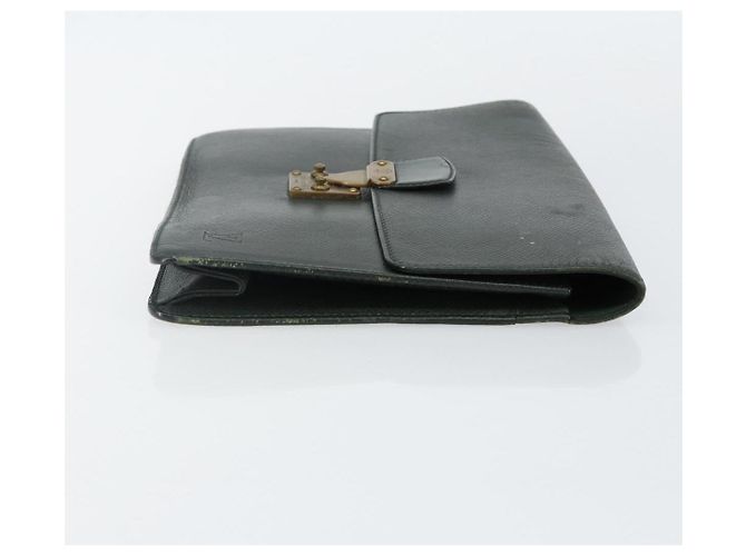 LOUIS VUITTON Pochette Kourad in Taiga Borsa Clutch Épicea M30194 LV Auth th6361 - vista 4