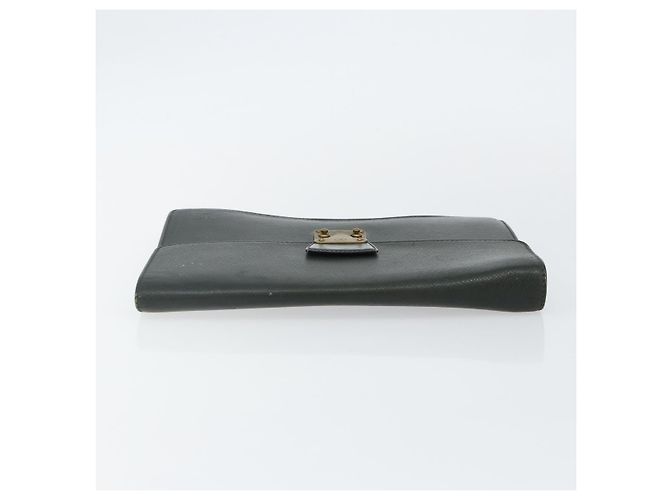 LOUIS VUITTON Pochette Kourad in Taiga Borsa Clutch Épicea M30194 LV Auth th6361 - vista 6
