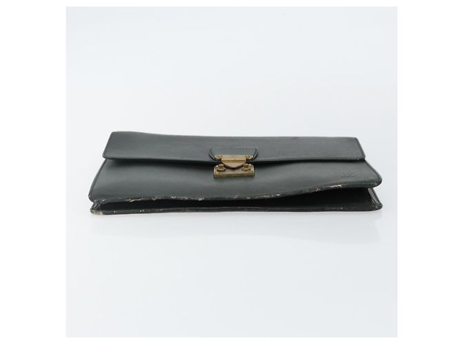 LOUIS VUITTON Pochette Kourad in Taiga Borsa Clutch Épicea M30194 LV Auth th6361 - vista 7