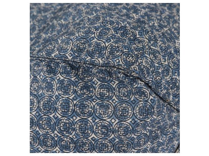 PRADA Tote Bag aus Nylon Blau Silber authentisch hk3057 - Ansicht 10