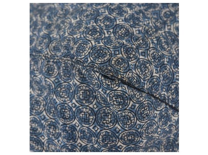 PRADA Tote Bag aus Nylon Blau Silber authentisch hk3057 - Ansicht 12