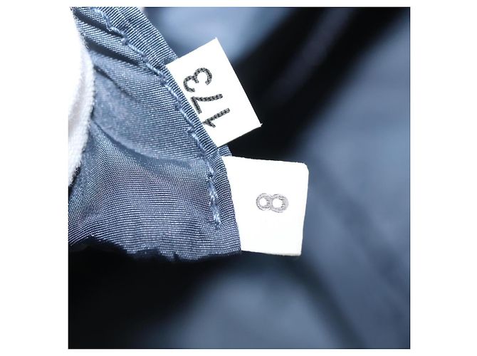 PRADA Tote Bag aus Nylon Blau Silber authentisch hk3057 - Ansicht 20