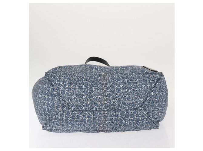 PRADA Tote Bag aus Nylon Blau Silber authentisch hk3057 - Ansicht 9