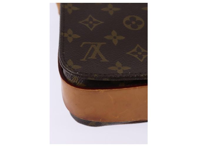 LOUIS VUITTON Borsa a Spalla Monogram Cartouchiere MM M51253 LV Auth BA6112 Monogramma - vista 12