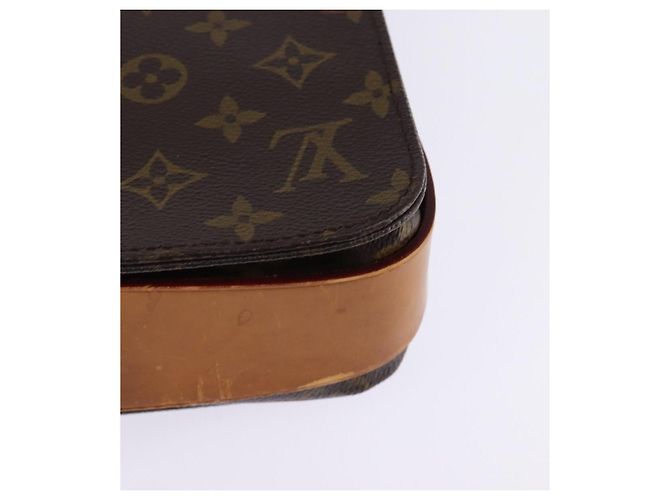 LOUIS VUITTON Borsa a Spalla Monogram Cartouchiere MM M51253 LV Auth BA6112 Monogramma - vista 13