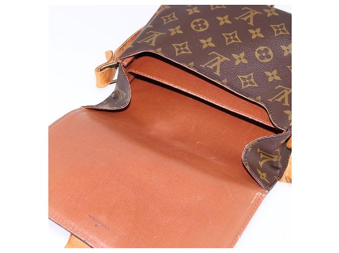 LOUIS VUITTON Borsa a Spalla Monogram Cartouchiere MM M51253 LV Auth BA6112 Monogramma - vista 15