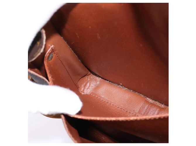 LOUIS VUITTON Borsa a Spalla Monogram Cartouchiere MM M51253 LV Auth BA6112 Monogramma - vista 21