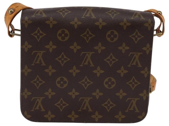 LOUIS VUITTON Borsa a Spalla Monogram Cartouchiere MM M51253 LV Auth BA6112 Monogramma - vista 3