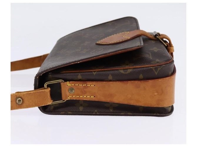 LOUIS VUITTON Borsa a Spalla Monogram Cartouchiere MM M51253 LV Auth BA6112 Monogramma - vista 4