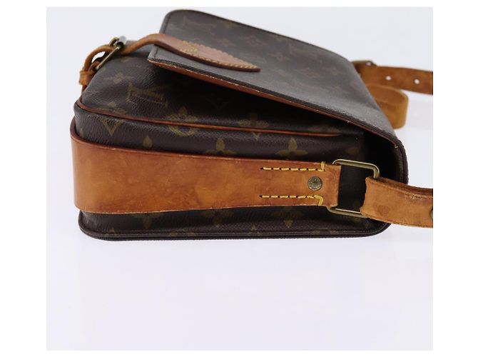 LOUIS VUITTON Borsa a Spalla Monogram Cartouchiere MM M51253 LV Auth BA6112 Monogramma - vista 5