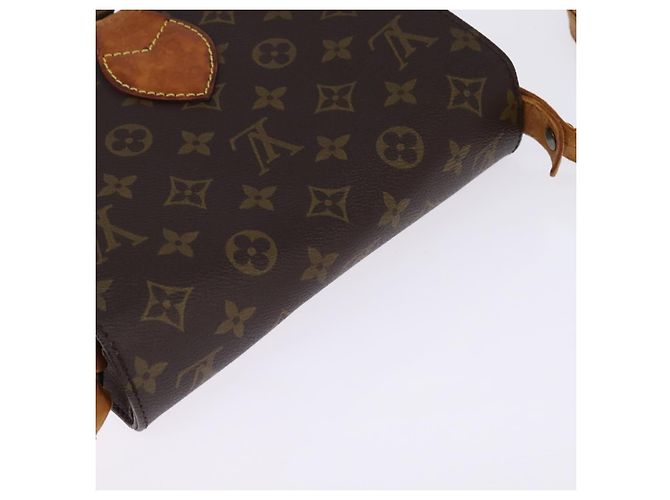 LOUIS VUITTON Borsa a Spalla Monogram Cartouchiere MM M51253 LV Auth BA6112 Monogramma - vista 6