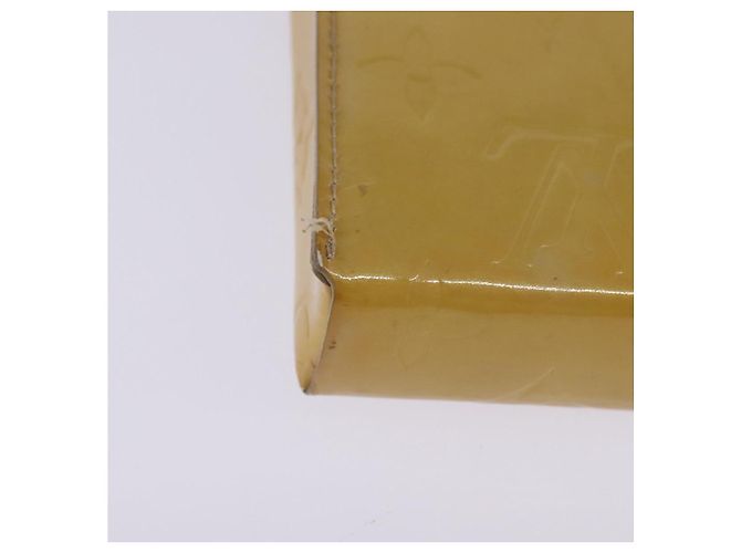 Estuche para cigarrillos LOUIS VUITTON Monogram Vernis Verde Beige M91048 LV Auth bs29664 - vista 12