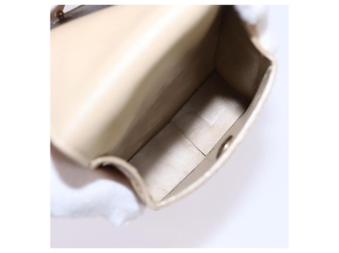 Estuche para cigarrillos LOUIS VUITTON Monogram Vernis Verde Beige M91048 LV Auth bs29664 - vista 17