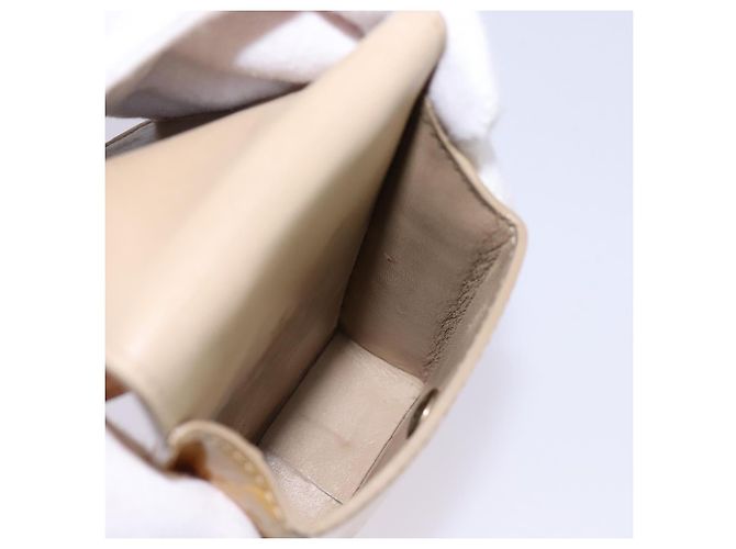 Estuche para cigarrillos LOUIS VUITTON Monogram Vernis Verde Beige M91048 LV Auth bs29664 - vista 18