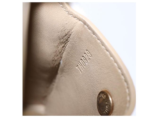 Estuche para cigarrillos LOUIS VUITTON Monogram Vernis Verde Beige M91048 LV Auth bs29664 - vista 20