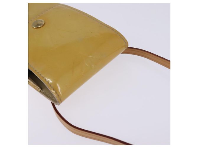 Estuche para cigarrillos LOUIS VUITTON Monogram Vernis Verde Beige M91048 LV Auth bs29664 - vista 6