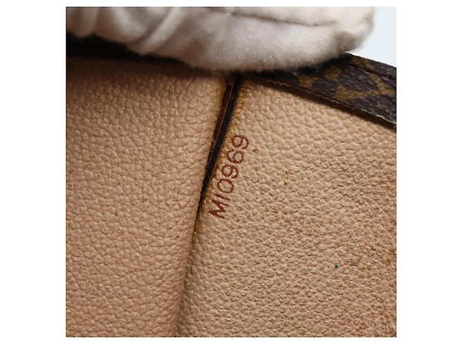 LOUIS VUITTON Borsa Sac Plat Monogram M51140 LV Auth 143119 Monogramma - vista 18
