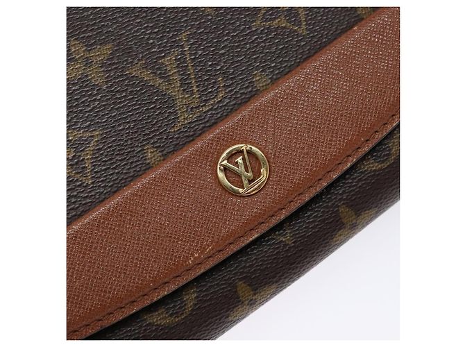 LOUIS VUITTON Borsa a Spalla Monogram Bordeaux 27 M51797 LV Auth ep10180 Monogramma - vista 14