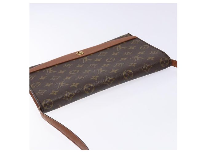 LOUIS VUITTON Borsa a Spalla Monogram Bordeaux 27 M51797 LV Auth ep10180 Monogramma - vista 6