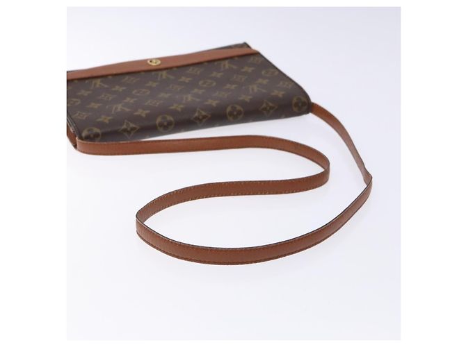 LOUIS VUITTON Borsa a Spalla Monogram Bordeaux 27 M51797 LV Auth ep10180 Monogramma - vista 7