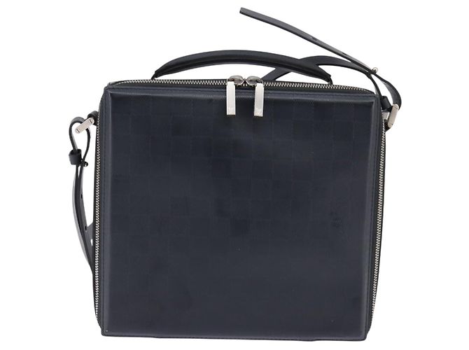 LOUIS VUITTON Borsa a Spalla CD Damie Grasset Blues Nera M92157 Auth am9043 Nero - vista 13