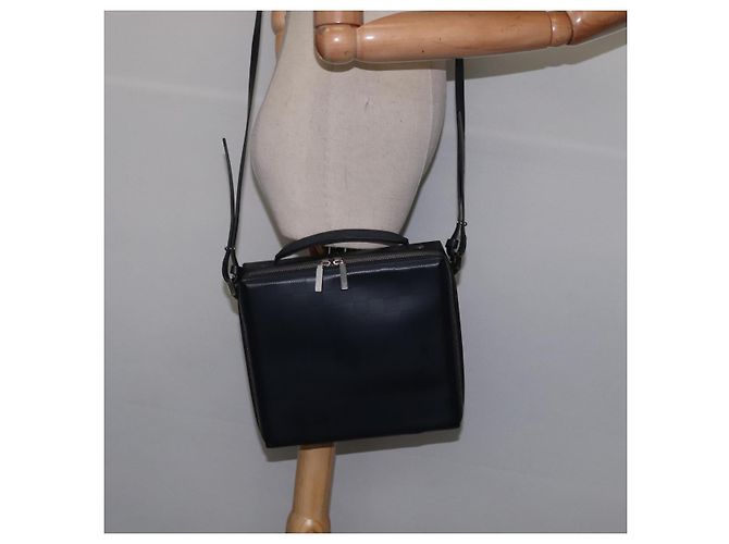 LOUIS VUITTON Borsa a Spalla CD Damie Grasset Blues Nera M92157 Auth am9043 Nero - vista 24