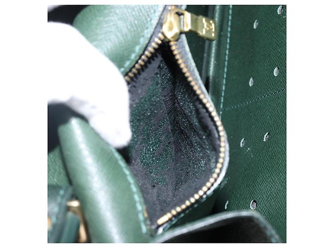 LOUIS VUITTON Pochette Kourad in Taiga Borsa Clutch Épicea M30194 LV Auth th6319 - vista 11