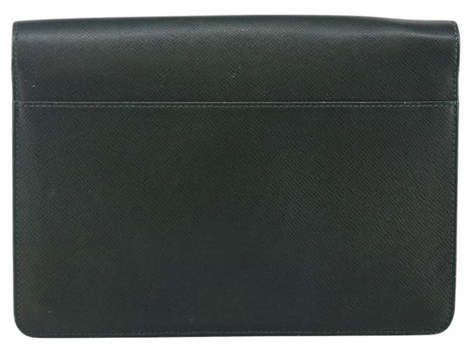 LOUIS VUITTON Pochette Kourad in Taiga Borsa Clutch Épicea M30194 LV Auth th6319 - vista 2