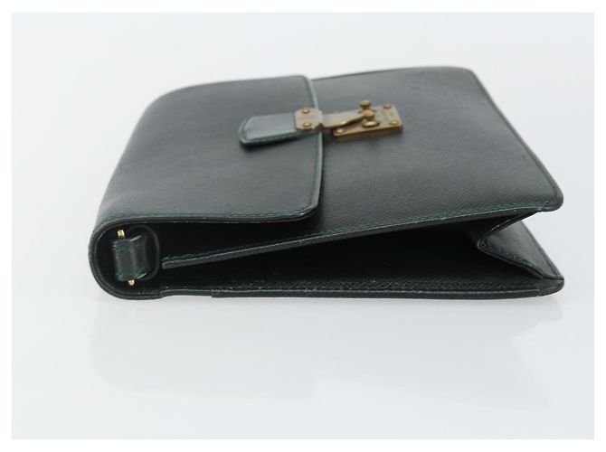 LOUIS VUITTON Pochette Kourad in Taiga Borsa Clutch Épicea M30194 LV Auth th6319 - vista 4