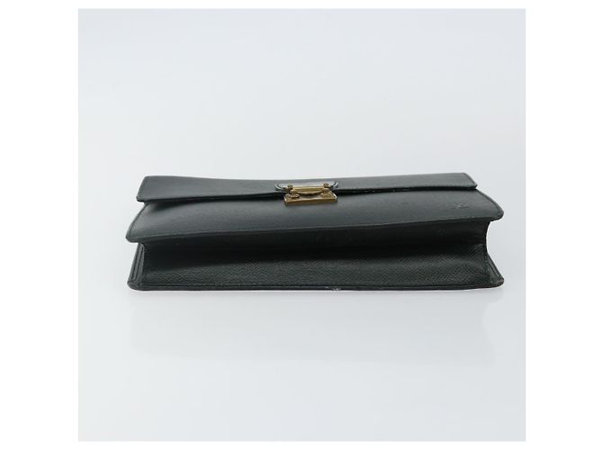 LOUIS VUITTON Pochette Kourad in Taiga Borsa Clutch Épicea M30194 LV Auth th6319 - vista 6