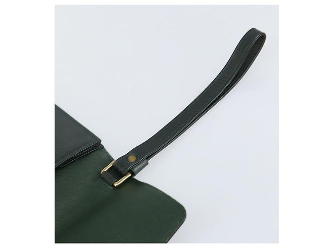 LOUIS VUITTON Pochette Kourad in Taiga Borsa Clutch Épicea M30194 LV Auth th6319 - vista 9
