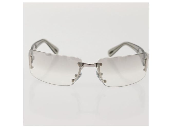 Bulgari Gafas de sol BVLGARI de plástico Plata Auth am9072 - vista 2