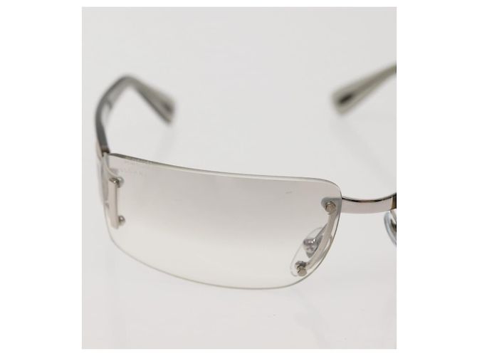 Bulgari Gafas de sol BVLGARI de plástico Plata Auth am9072 - vista 4