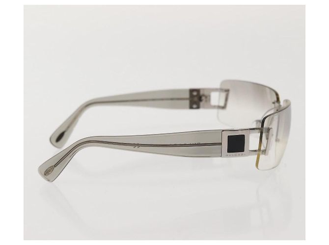 Bulgari Gafas de sol BVLGARI de plástico Plata Auth am9072 - vista 6