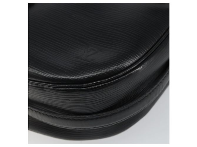 LOUIS VUITTON Borsa a Spalla Epi Jeune Fille MM Nera M52152 LV Auth BA6258 Nero - vista 14