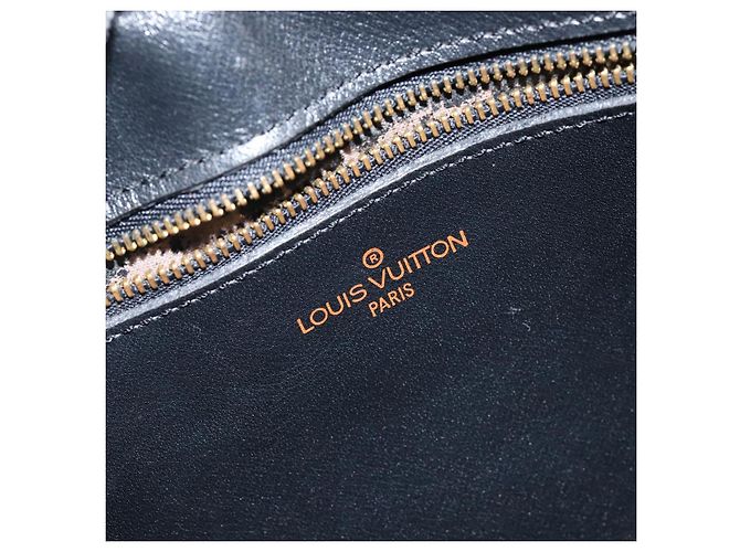 LOUIS VUITTON Borsa a Spalla Epi Jeune Fille MM Nera M52152 LV Auth BA6258 Nero - vista 19