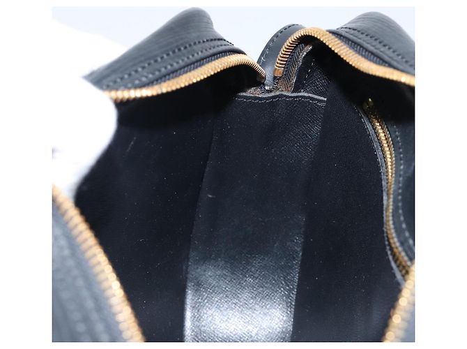LOUIS VUITTON Borsa a Spalla Epi Jeune Fille MM Nera M52152 LV Auth BA6258 Nero - vista 21