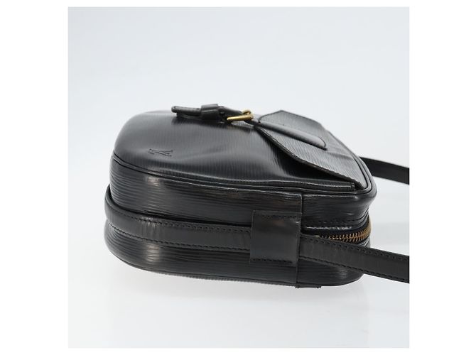 LOUIS VUITTON Borsa a Spalla Epi Jeune Fille MM Nera M52152 LV Auth BA6258 Nero - vista 3