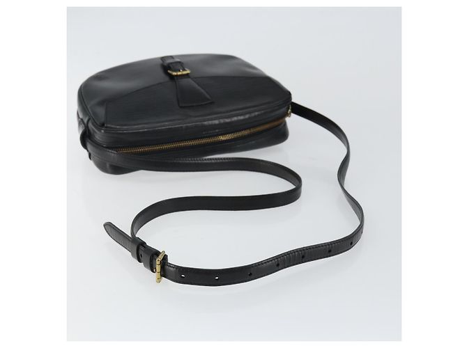 LOUIS VUITTON Borsa a Spalla Epi Jeune Fille MM Nera M52152 LV Auth BA6258 Nero - vista 7