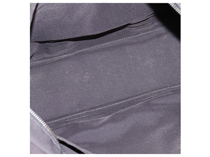 Hermès HERMES Handtasche Her LineMM aus Canvas Grau Silber Authentisch 143973 Braun - Ansicht 14