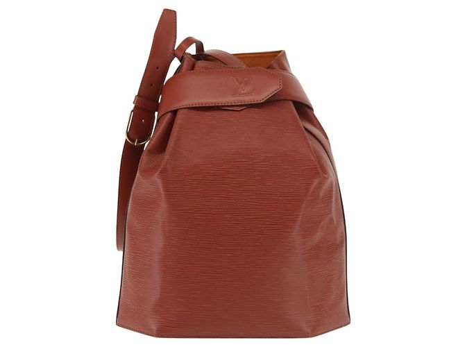 LOUIS VUITTON Borsa a Spalla Epi GM Marrone M80193 LV Auth 142870 - vista 13