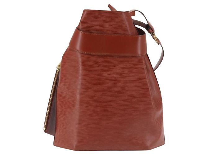 LOUIS VUITTON Borsa a Spalla Epi GM Marrone M80193 LV Auth 142870 - vista 2