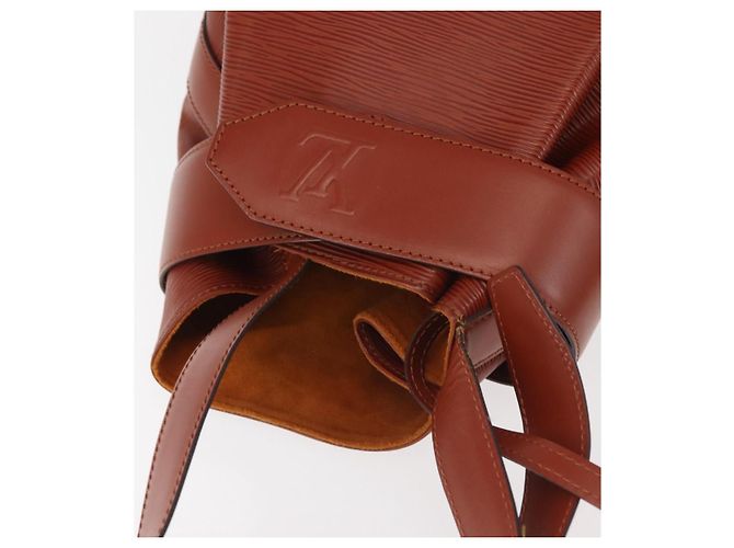 LOUIS VUITTON Borsa a Spalla Epi GM Marrone M80193 LV Auth 142870 - vista 6