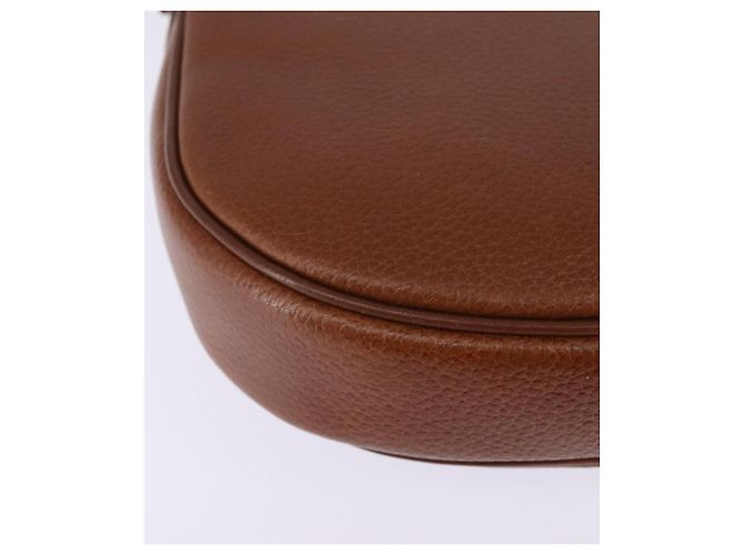 Autre Marque Borsa a Spalla Burberrys in Pelle Marrone Oro Auth bs29470 D'oro - vista 12