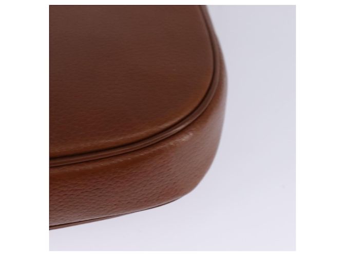Autre Marque Borsa a Spalla Burberrys in Pelle Marrone Oro Auth bs29470 D'oro - vista 13