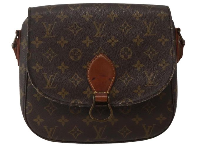 LOUIS VUITTON Borsa a Spalla Monogram Saint Cloud GM M51242 LV Auth hk3028 Monogramma - vista 2