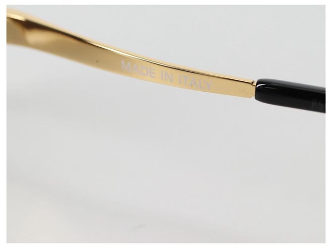 Occhiali da sole BALENCIAGA in plastica oro Auth am9066M D'oro - vista 14