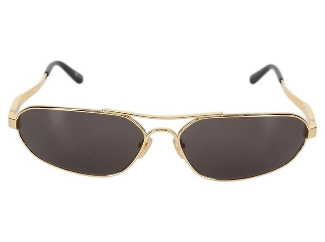 Occhiali da sole BALENCIAGA in plastica oro Auth am9066M D'oro - vista 2