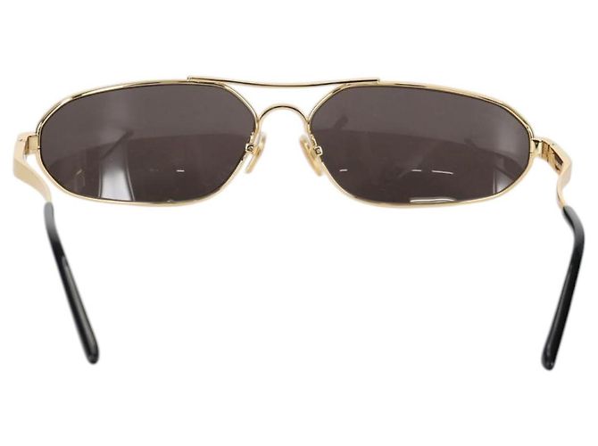 Occhiali da sole BALENCIAGA in plastica oro Auth am9066M D'oro - vista 3